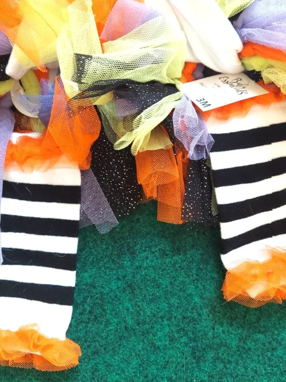 Adorable! 4pc Baby Girl Halloween LITTLE MISS TRICK OR TREAT costume 3 mos NWT
